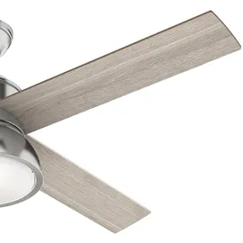 Hunter Loki 132,1 cm Deckenventilator Nickel