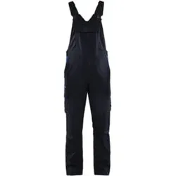 Blakläder Latzhose Industrie Stretch, marineblau / kornblau, Konfektionsgröße 50