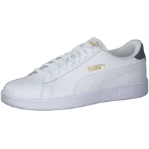 Puma Smash v2 L puma white-peacoat-puma team gold 44
