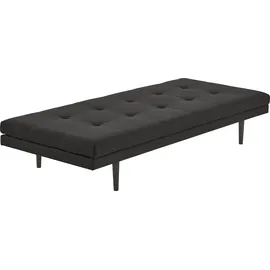 Atlantic Home Collection Polsterliege 1-Sitzer Schwarz