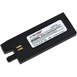 Powery Akku für Tuning-System Gibson Tronicaltune Plus, - Schwarz