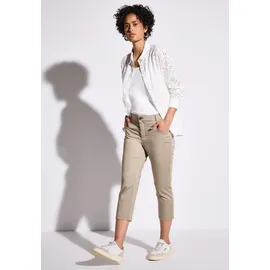 STREET ONE Satin 3/4-Hose - beige