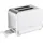 Grossag Edelstahl-Toaster Weiß