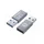 GRAUGEAR USB-C auf USB-A Adapter 10 Gbit/s Silber