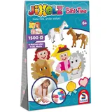 Schmidt Spiele 46116 Bibi und Tina Jixelz, Bibi & Tina, 1500 Teile, 5 Motive, Kinder-Bastelsets, Kinderpuzzle