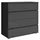 Feldmann-Wohnen Schubladenkommode 92 x 85 x 42 cm Graphit Grau