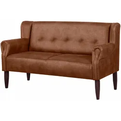 Küchensofa HOME AFFAIRE "Moro", braun (mittelbraun), B:174cm H:99cm T:73cm, Microfaser in Antiklederoptik (100% Polyester), Sofas, in verschiedenen Stoffe und Farben