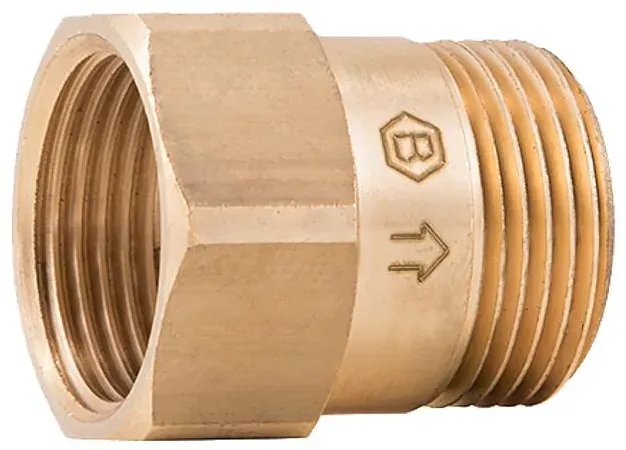 Barberi Kompaktes Rückschlagventil - FM G 1/2'' IG-G 1/2'' AG
