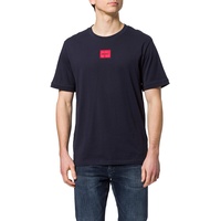 Hugo Herren T-Shirt Diragolino212 - Rot,Dunkelblau - M