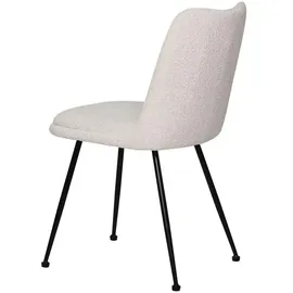 SIT Möbel SIT 4-Fußstuhl, (Set), 2 St., Bouclé, Oeko-Tex zertifiziert, schwarz-weiß