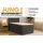 Deine Möbel 24 Boxspringbett 100 x 200 cm H3 Grau