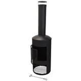PROGARDEN Outdoor-Ofen Metall 158 cm
