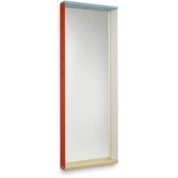 Vitra - Colour Frame Spiegel, large, blau / orange