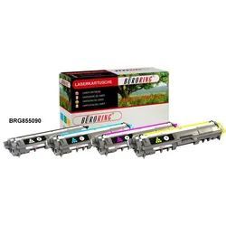 Multipack Toner für Brother HL-3140CW, HL-3142CW, HL-3150CDW, HL-3152CDW, HL-3170CDW, HL-3172CDW ersetzt Brother TN-241BK, TN-242BK, TN-241CMY, TN-242
