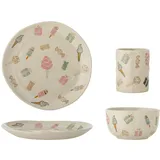 Bloomingville Sweets Geschirr-Set 3-tlg. beige
