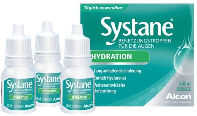 Systane® Hydration Augentropfen 3x10 ml 3x10 ml Augentropfen