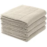 SCHIESSER Turin Handtuchset 4-tlg. beige