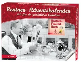 Adventskalender Rentner Frühstück ROTH 80692 45x34x4cm