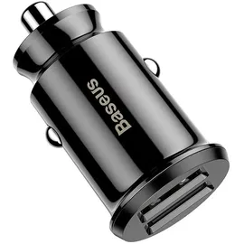Baseus Autoladegerät 2x USB 3,1 A Schwarz