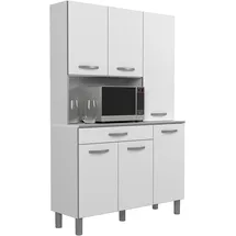 Parisot Küchenbuffet Season 22 120 x 185 x 40 cm Weiß