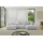 altdecor Ecksofa Cord 6-Sitzer Grau