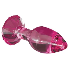Icicles Analplug „No. 79“ Glas, pink