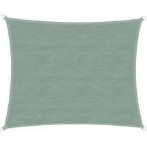 WINDHAGER SunSail Capri Rechteck 4 x 5 m, Sonnenschutz für Garten & Terrasse, UV- und witterungsbeständig, Olive,