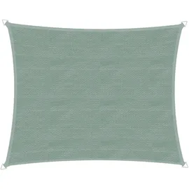 WINDHAGER SunSail Capri Rechteck 4 x 5 m, Sonnenschutz für Garten & Terrasse, UV- und witterungsbeständig, Olive,