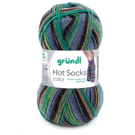 120 Sockenwolle 4-fach English Green Tea 50 g