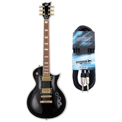 ESP-LTD-Gitarren E-Gitarre »ESP LTD EC-256 BLK E-Gitarre Schwarz mit Kabel«