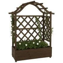 Proregal Hochbeet 138 x 110 x 44 cm Braun