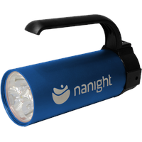 Nanight - Tauchlampe Sport 2 mit Ladeanschluss - Farbe: Blau