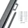 Juskys Seitenmarkise Dubai 300 x 190 cm Grau