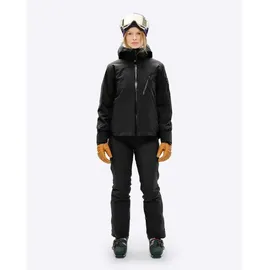The Mountain Studio Damen 2L Stretch Insulated Jacke (Größe M, schwarz)