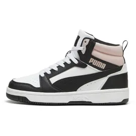 Puma Rebound V6 High-Top White Black/Mauve Mist 41