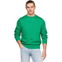 Tommy Hilfiger Sweatshirt »IM NA FLAG LOGO SWEATSHIRT«, Gr. L, Olympia green)