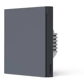Aqara Smart Wall Switch H1 (With Neutral, Single Rocker) grau (HomeKit)