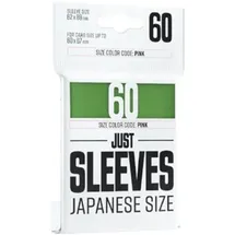 Gamegenic Gamegenic, Just Sleeves - Japanese Size Green, Size Color Code: Pink