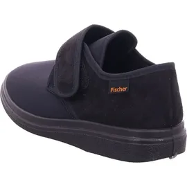 Fischer Markenschuh Fischer Unisex Ortho Flache Hausschuhe, Schwarz 47 EU