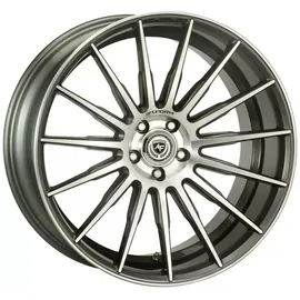 artform wheels AF 401 11,5 x 22 5 x 130 ET55 ML71,6 Grau Poliert