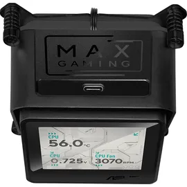 Asus MAX GAMING LC 360 ARGB LCD Black Komplettwasserkühlung für CPUs