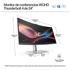 HP Serie 7 Pro Curved 734pm 34'' (8K157UT)