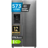 Midea MDRS761MYC46 Side-by-Side (573 l, 1793 mm hoch, Edelstahl)