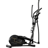 ZIPRO Crosstrainer Distance Gold, Ellipsentrainer bis zu 150 kg, Crosstrainer für Zuhause, Cardio Trainingsgerät, Exercise machines, Heimtrainer, 8 Widerstandsstufen