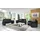 PLACES OF STYLE Sessel Luna Naturleder 110 x 80 x 88 cm Schwarz