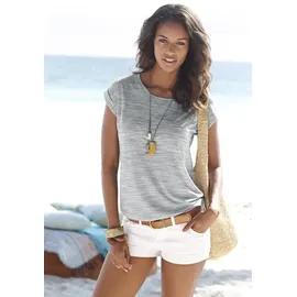 beachtime by lascana Beach Time apricot-meliert/ grau-meliert 36/38