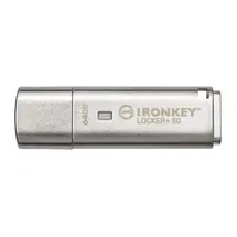 Kingston IronKey Locker+ 50 Verschlüsselter USB-Stick Metall USB 3.2 Gen1