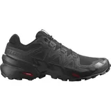 Salomon Speedcross 6 Wide Herren Black / Black / Phantom 44