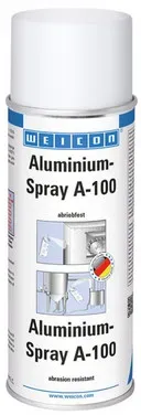 Aluminium-Spray A-100 abriebfest | abriebfester Schutz gegen Rost und Korrosion | 400 ml