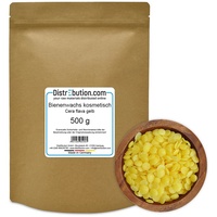 Bienenwachs kosmetisch 500 g Cera flava gelb Pastillen Bienenwachstücher Cremes Salben Kosmetik